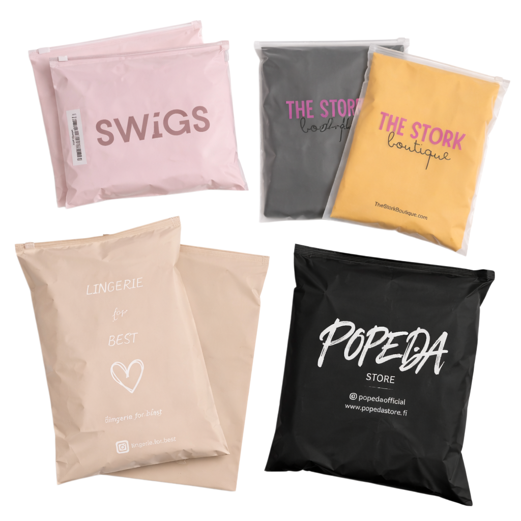 Custom Clothing Poly & Plastic Bags