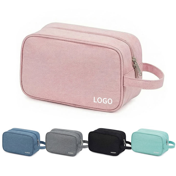 Bulk Custom Polyester Toiletry Bags with Logo