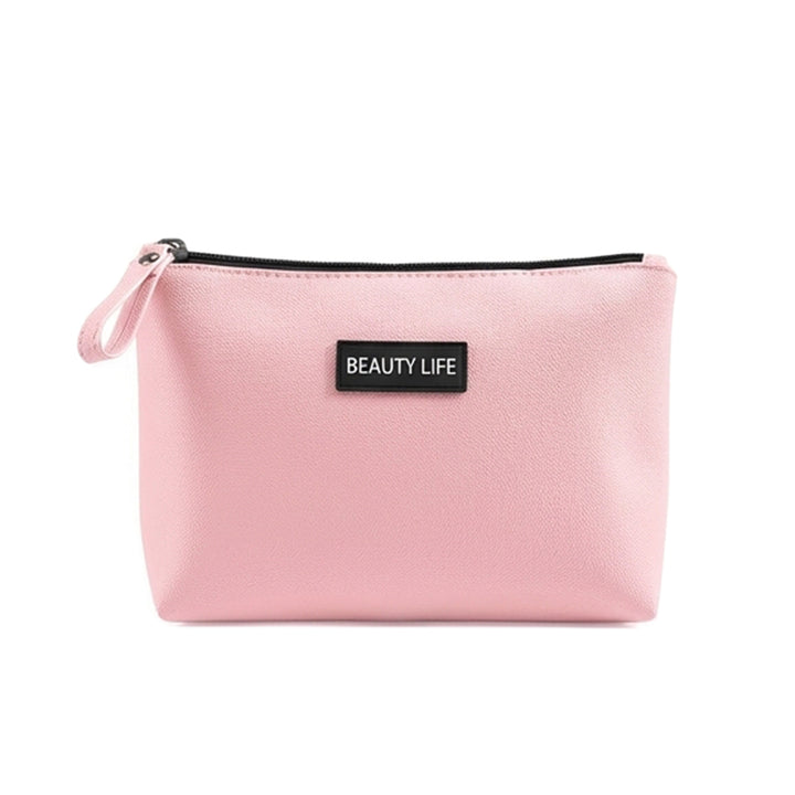Bulk Custom PU Leather Makeup Bags with Logo for Travel