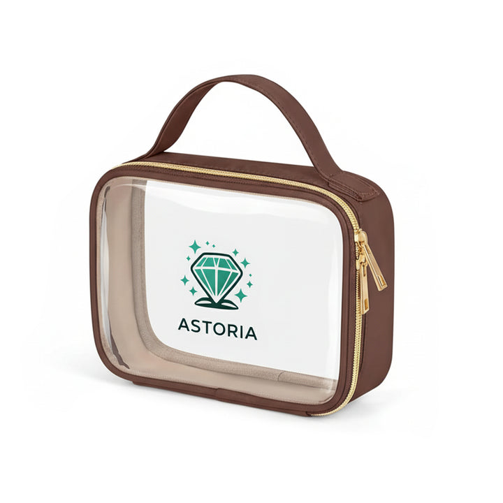 Bulk Custom Small Waterproof PVC Travel Cosmetic Bags with Logo