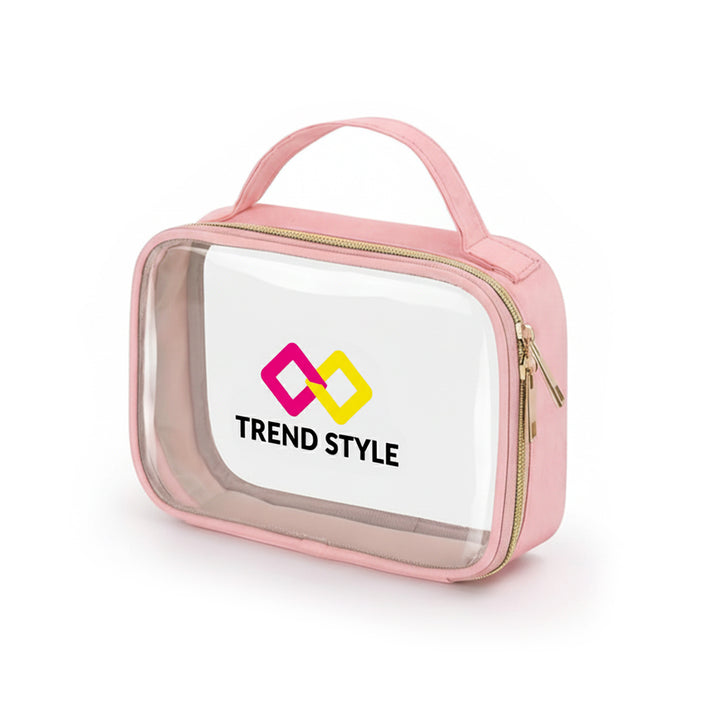 Bulk Custom Small Waterproof PVC Travel Cosmetic Bags with Logo