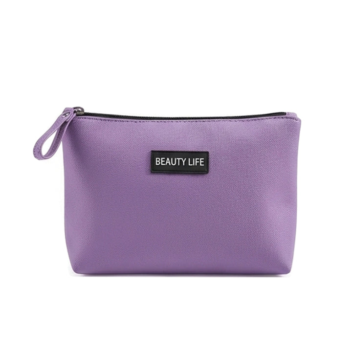 Bulk Custom PU Leather Makeup Bags with Logo for Travel