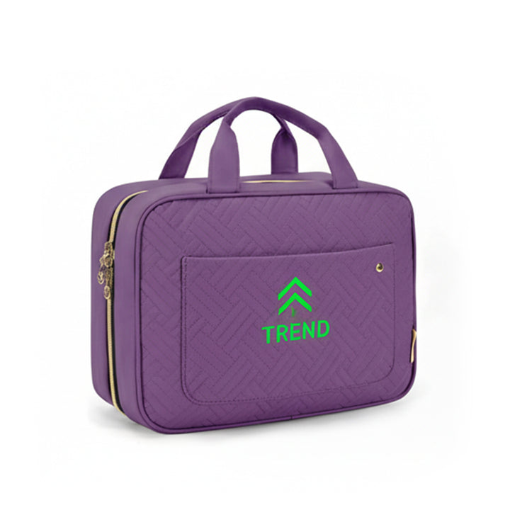 Bulk Custom Hanging Polyester Toiletry Bags with Logo