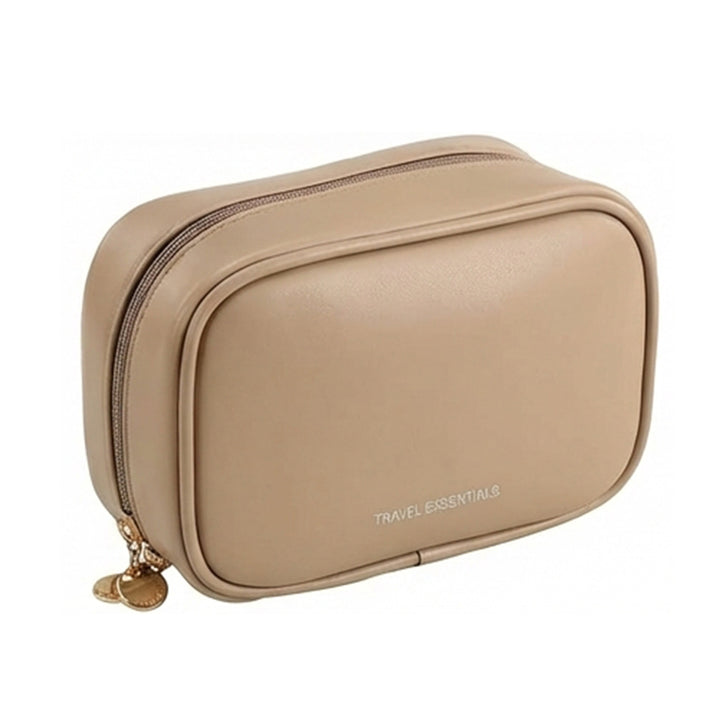 Bulk Custom Faux Leather Makeup Organizer Bags with Logo