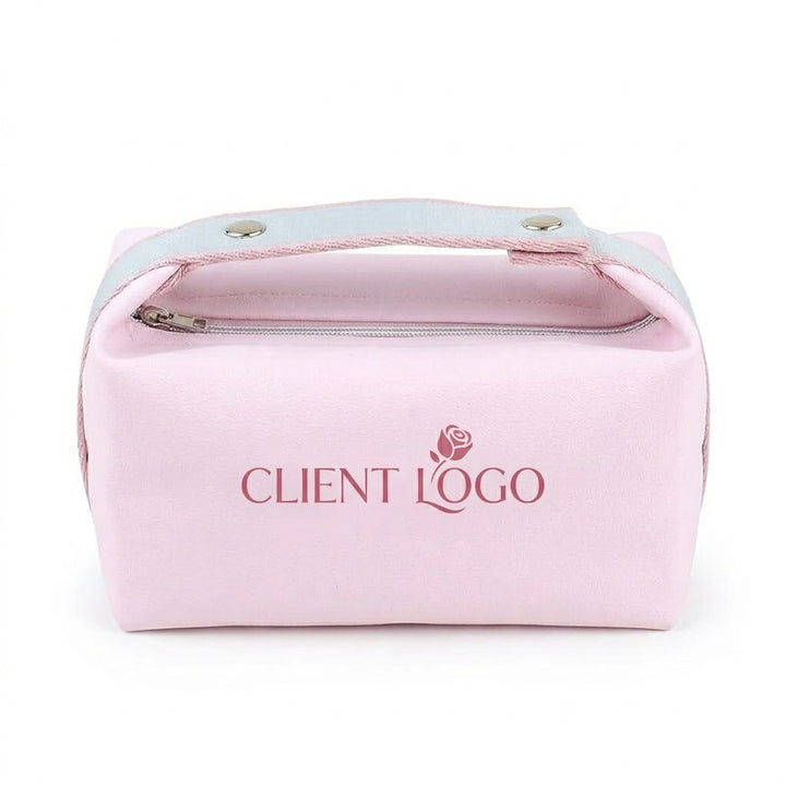 Bulk Custom Canvas Makeup Bags with Logo for Travel
