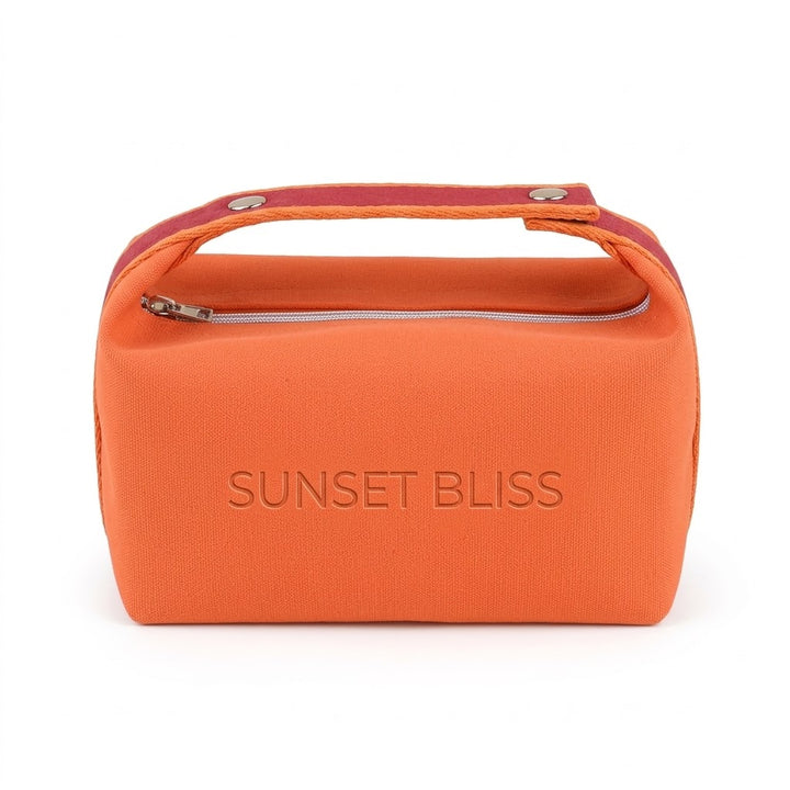 Bulk Custom Canvas Makeup Bags with Logo for Travel
